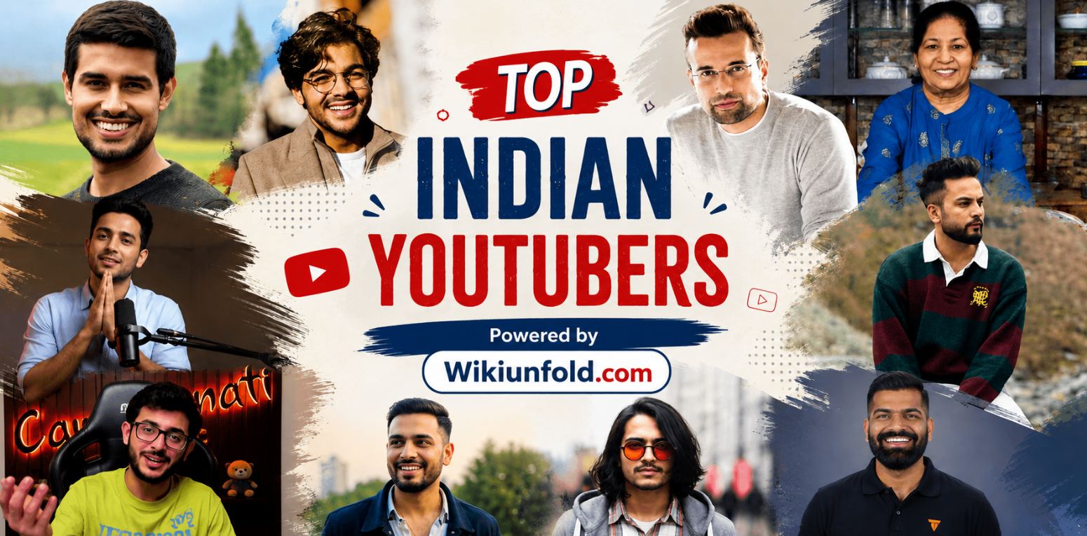 Top 10 Richest YouTubers in India (2026) | Wikiunfold